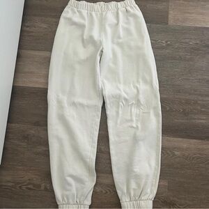 Brandy Melville Cream Sweatpants